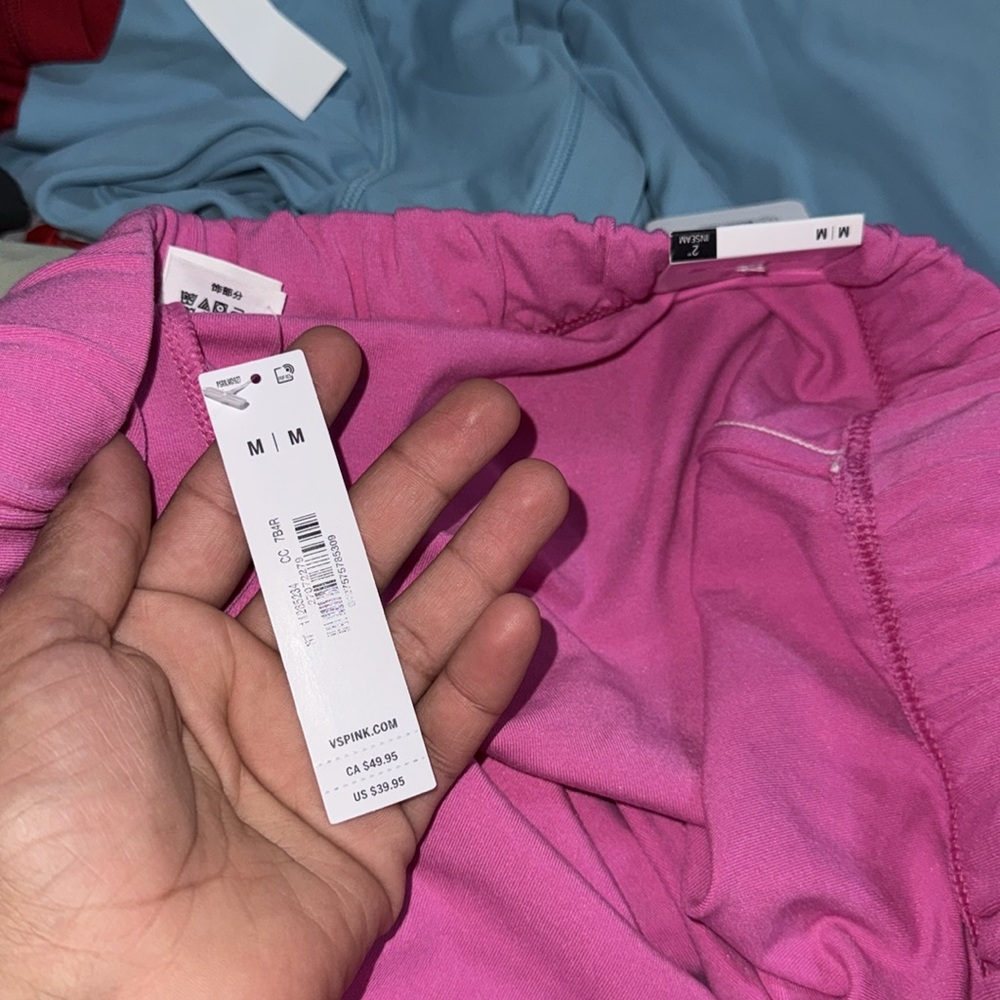 PINK Victoria's Secret pink logo shorts - Picture 4 of 5